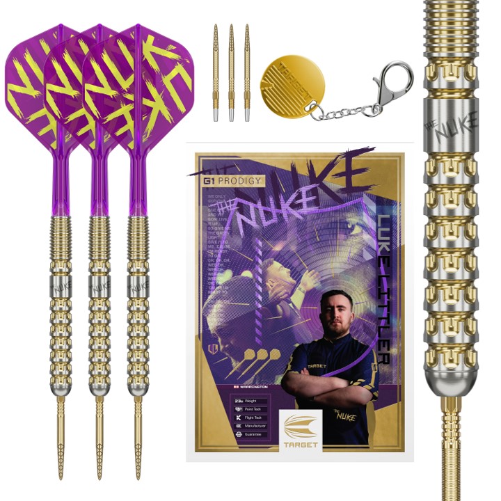 Luke Littler G1 Prodigy SP Steel Tip Darts 2024 - Steeldart