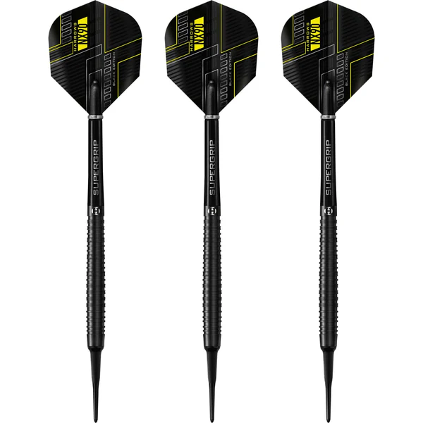 Harrows NX90 Black Darts Ringed - Softdart
