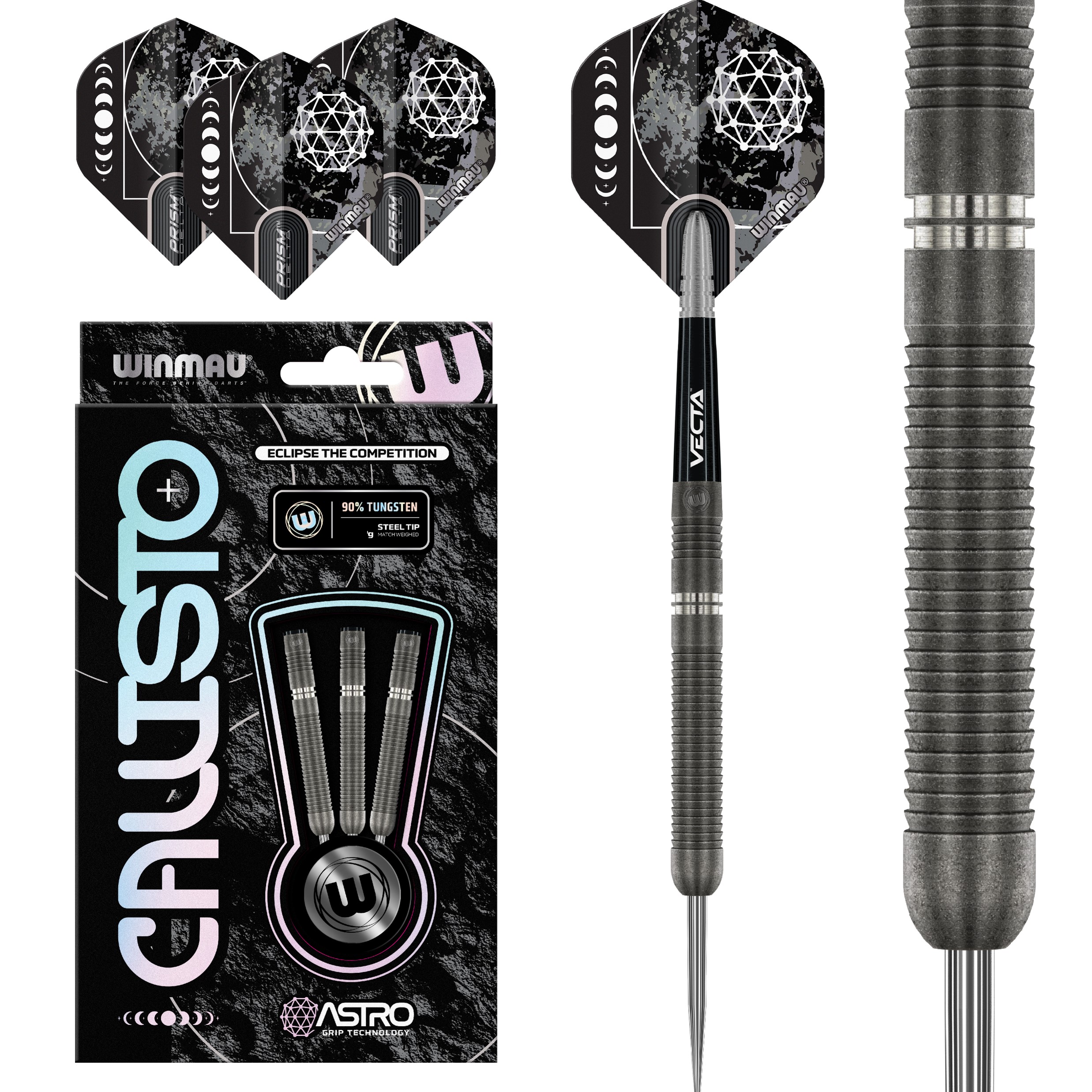 Winmau Callisto1 - 90% Tungsten - Steeldart