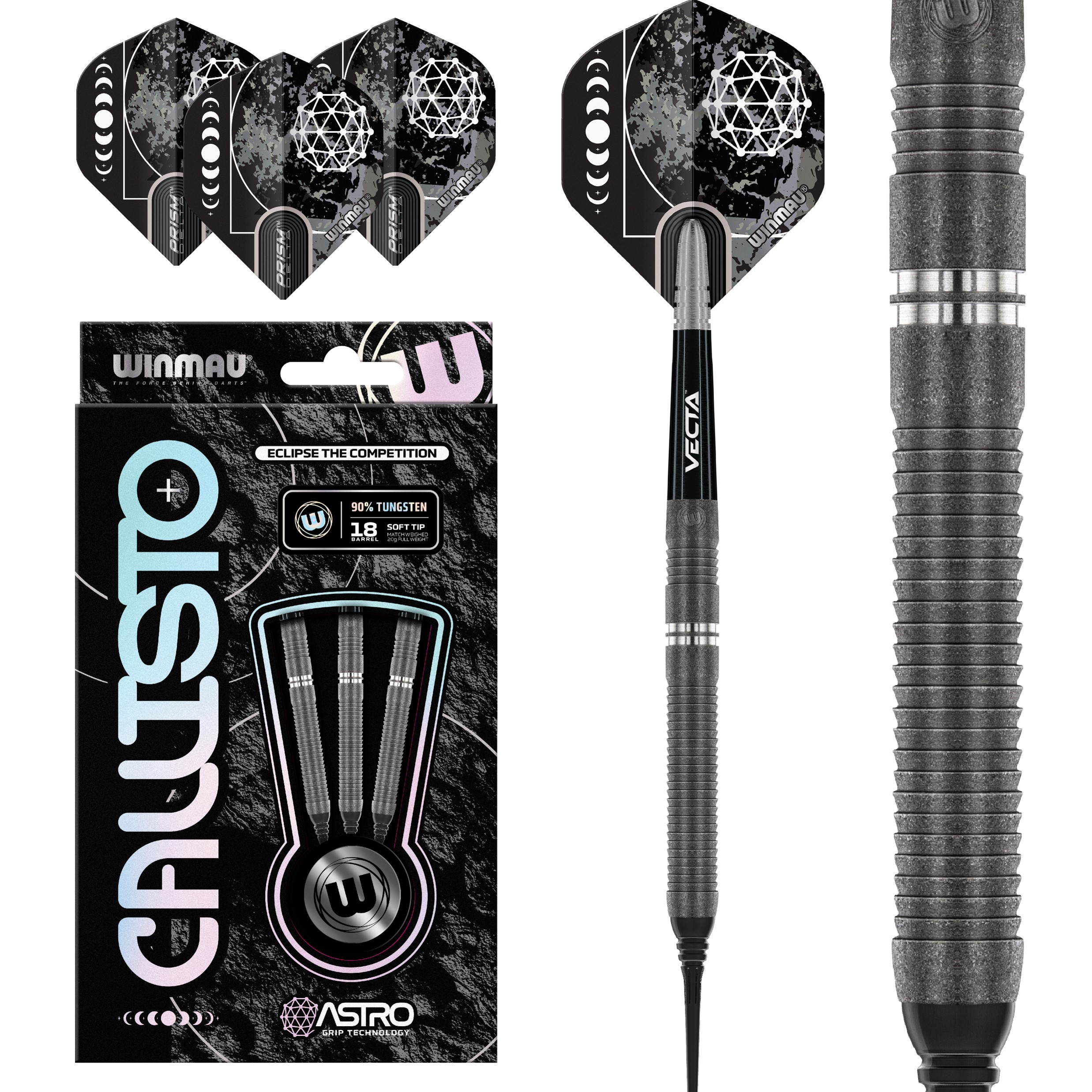 Winmau Callisto1 - 90% Tungsten - Softdart