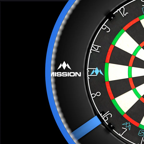 Torus 270° Dartboard Beleuchtung - Mission - Blue