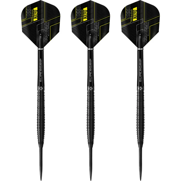Harrows NX90 Black Darts Ringed - Steeldart