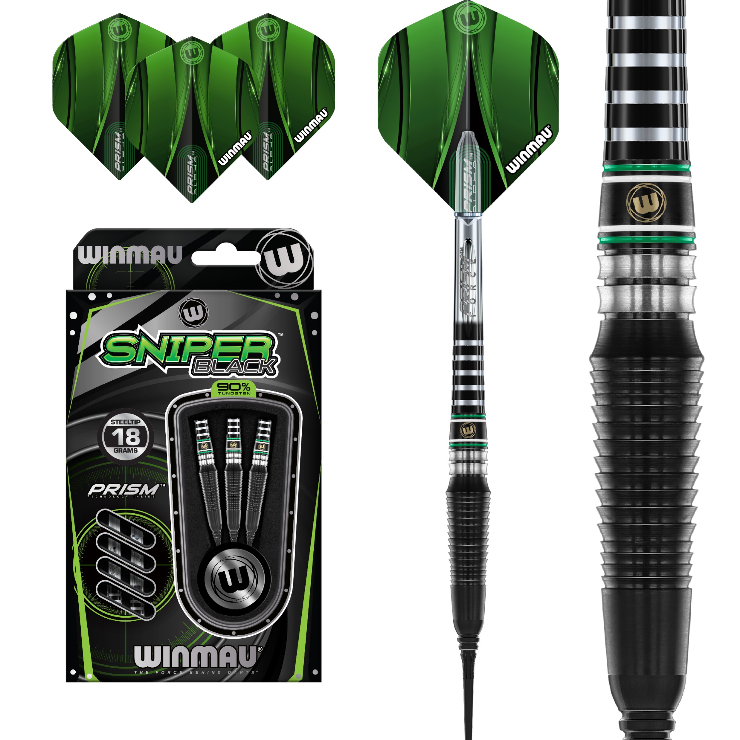 Winmau Sniper Black Edition - Softdart